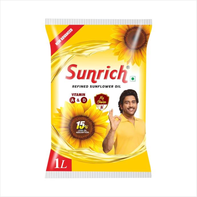 Sunrich sunflower oil