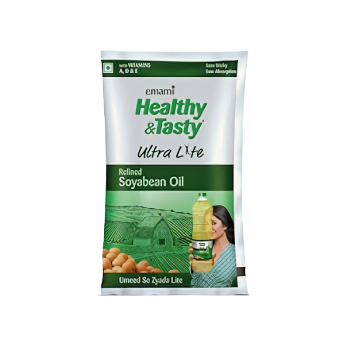 EMAMI HEALTHY AND TASTY SOYABEAN OIL 1L