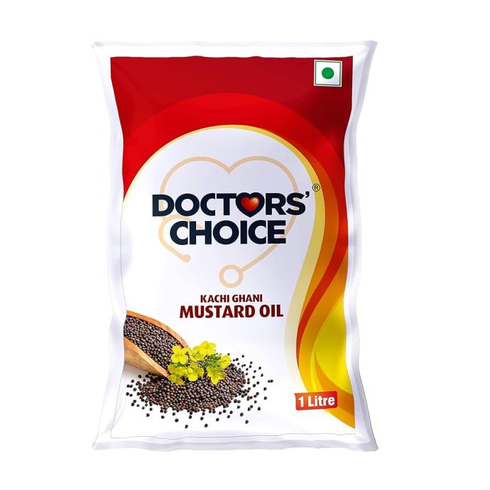 DOCTOR CHOICE MUSTARD OIL 1L