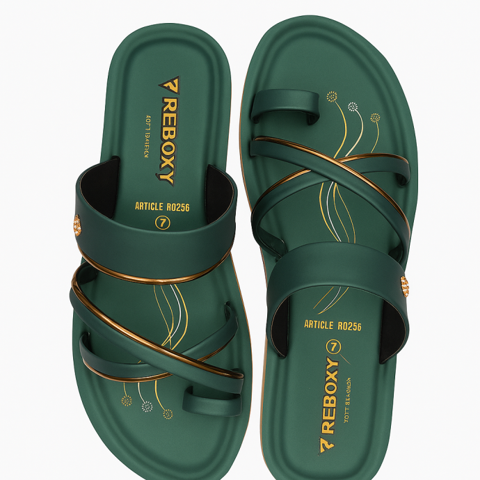 Preboxy F Green Comfort Sandal  Model 0526