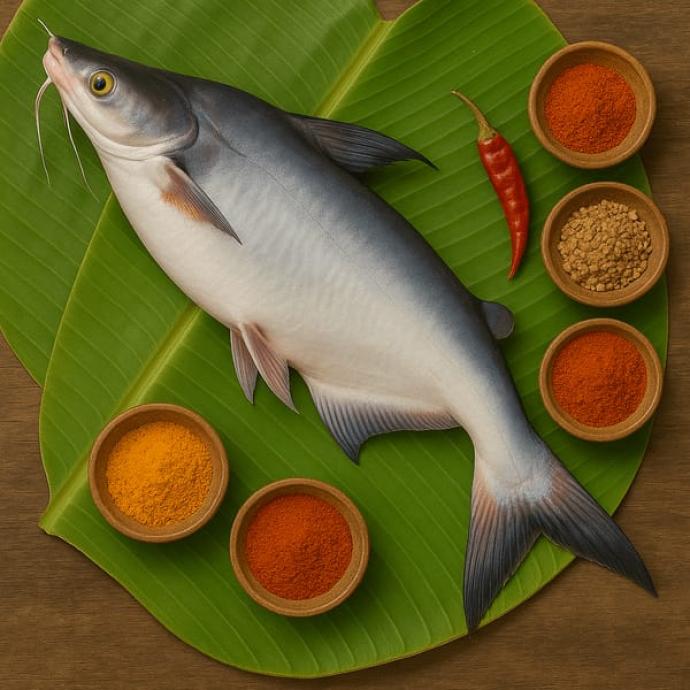 FRESH PANGAS FISH