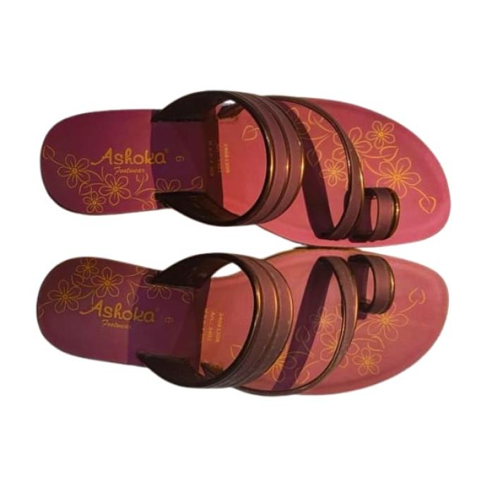 Womens Burgundy Colour Sandal  Ashoka RLC 3401 G