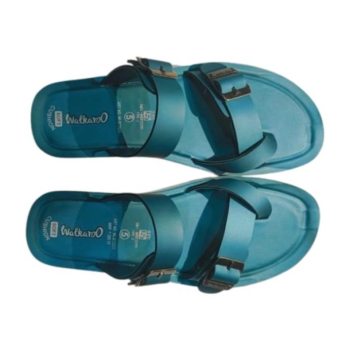 Womens Blue Colour Sandal  WL B72023 G