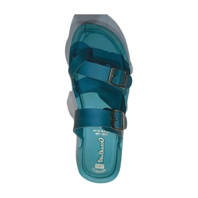 Womens Blue Colour Sandal  WL B72023 G