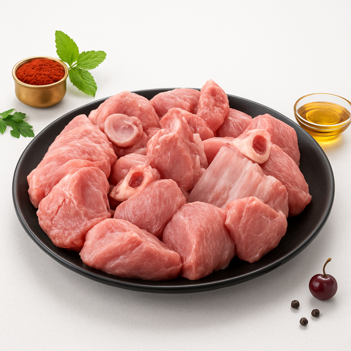 FRESH GOAT CHICKEN CUTTED