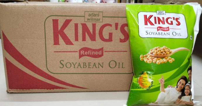 KINGS SOYABEAN OIL 1L PACK OF 12