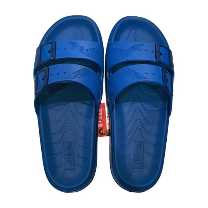 Mens Comfortable  Trendy Slipper in Navy Blue  Wingo WG81 g