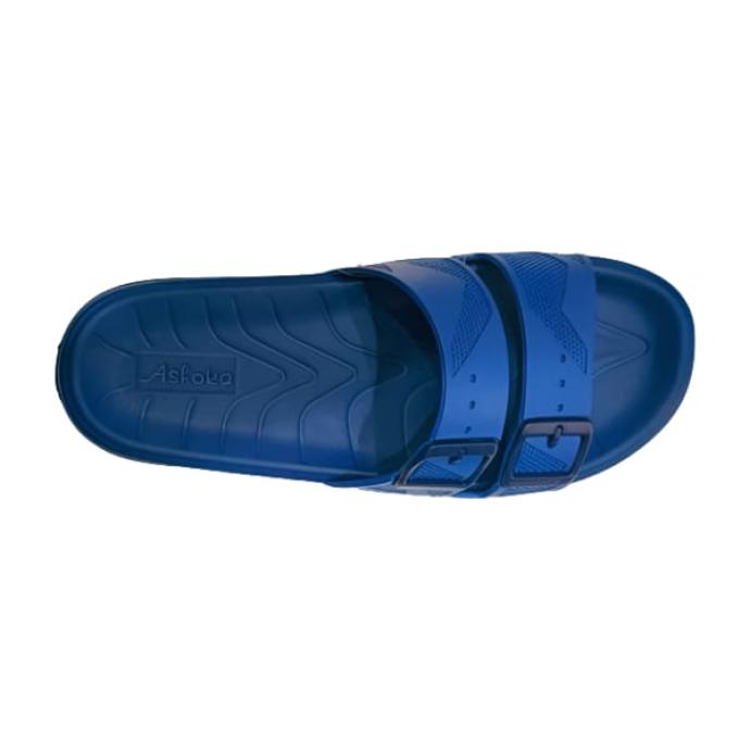 Mens Comfortable  Trendy Slipper in Navy Blue  Wingo WG81 g