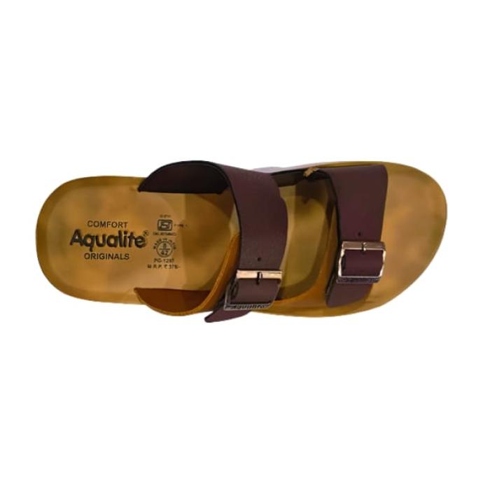 Men Beige Tan Colour Stylish  Comfortable Sandal  Aqualite PG1297 G
