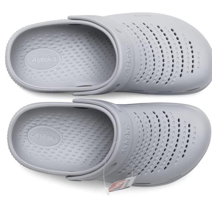 Men Grey Colour Stylish  Comfortable Rubber Sandal  Wingo WG12 G