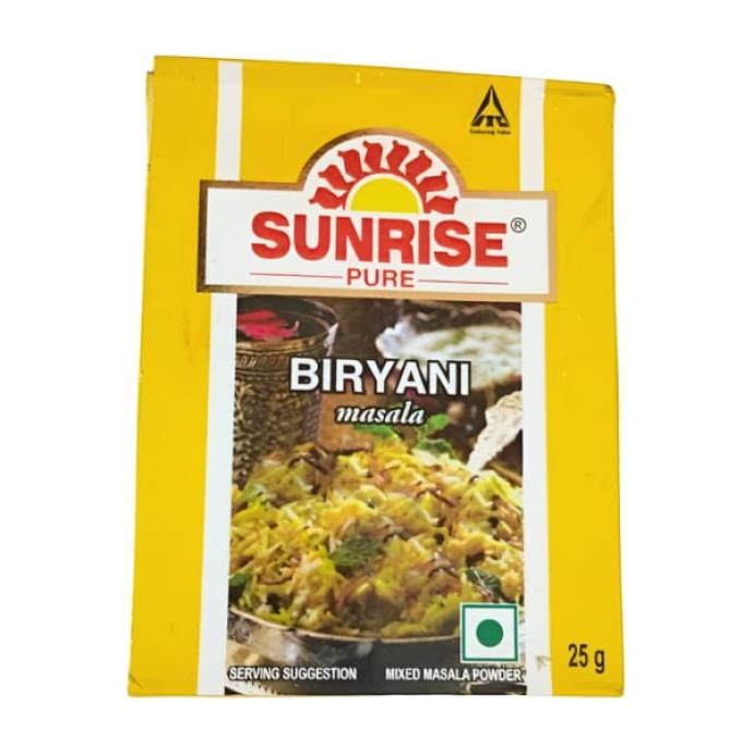 SUNRISE BIRIYANI MASALA 25 GM PACKET