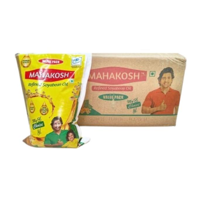 MAHAKOSH SOYABEAN OIL 1L PACK OF 12 PIECES