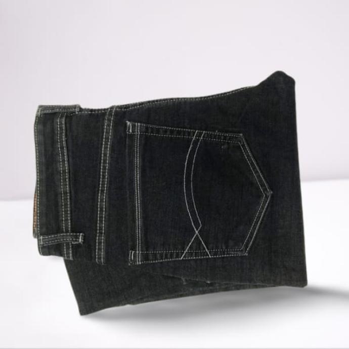 Tommy Hilfiger Men's  Black Slim Fit Solid Jeans  J