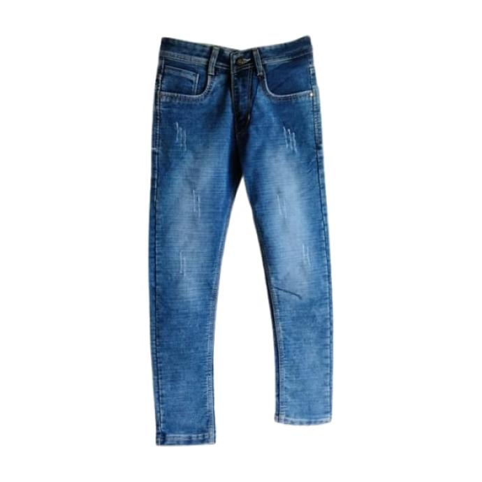 Being Humen Mens Classic Blue Cotton Blend Jeans Comfort Fit J