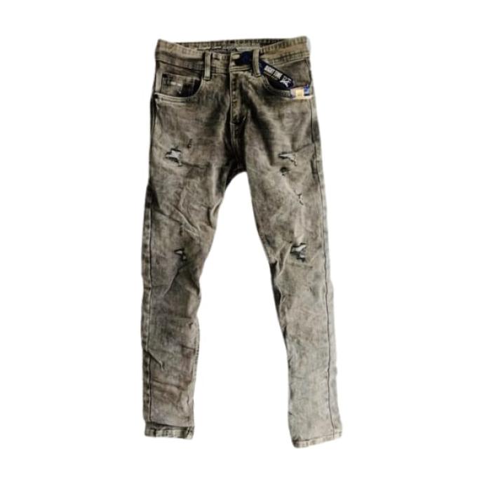 Right Time Trendy Light Gray Denim Jeans for Dailywear Style J