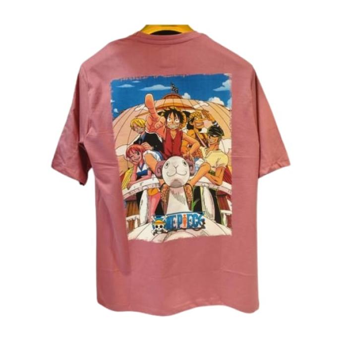 Mens Pink Trendy  Stylish Printed Oversized TShirt  18 J