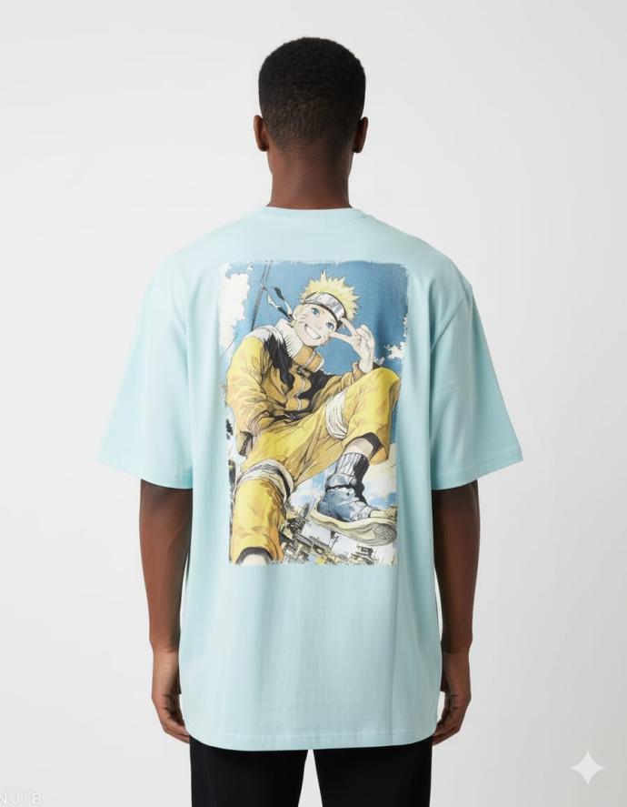 Mens Mint Trendy  Stylish Printed Oversized TShirt  Skyla J