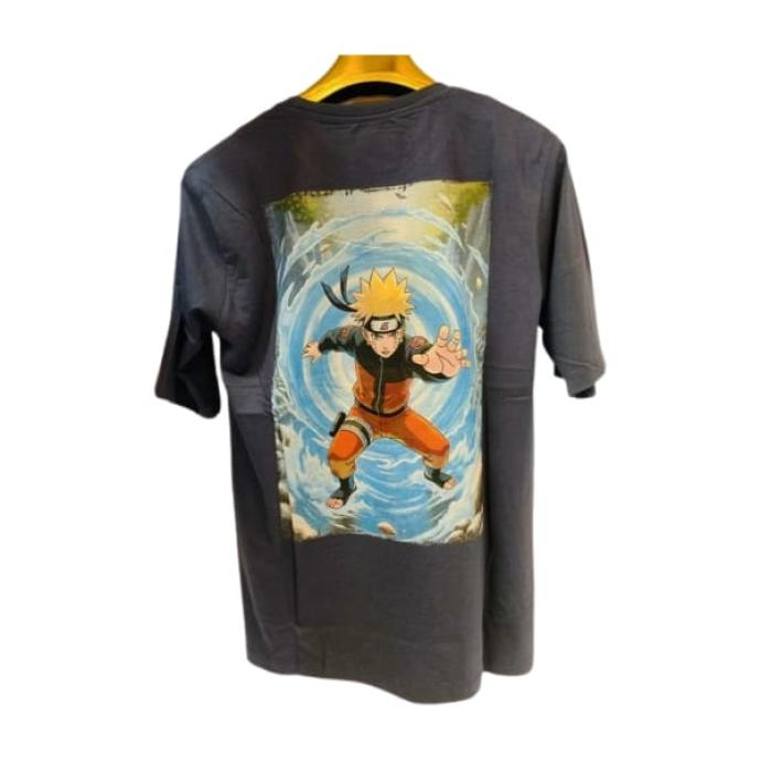 Mens Light Black Trendy  Stylish Printed Oversized TShirt  18 J