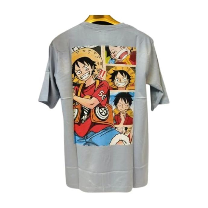 Mens Light Blue Trendy  Stylish Printed Oversized TShirt  18 J