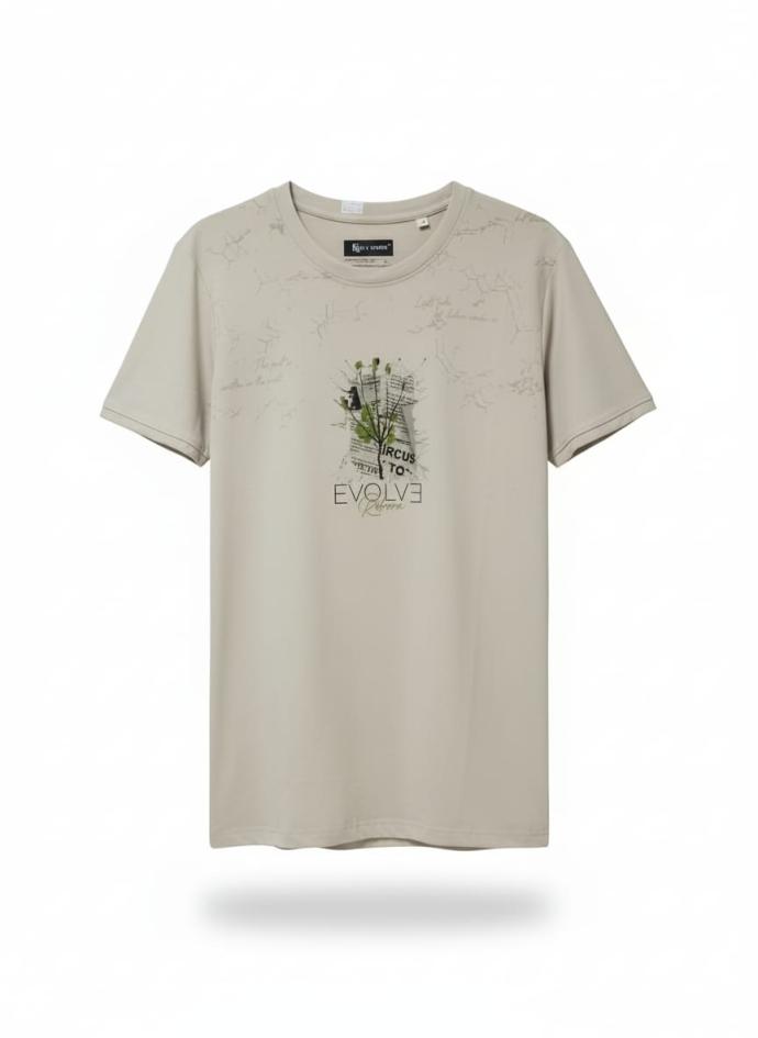 Mac D Grey Urban Style Premium TShirt for Men J