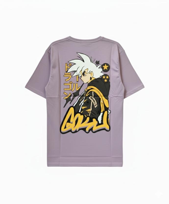 Mens Purple Trendy  Stylish Printed Oversized TShirt  Skyla J