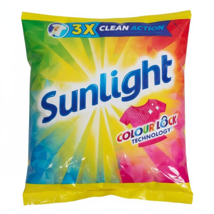 Sunlight detergent powder 500 gm packet