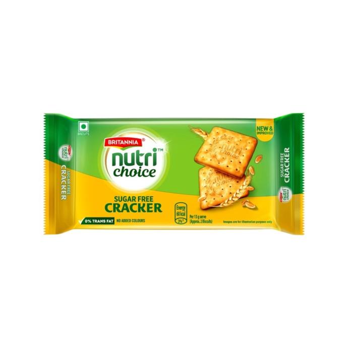 Britania sugar free cream cracker biscuit