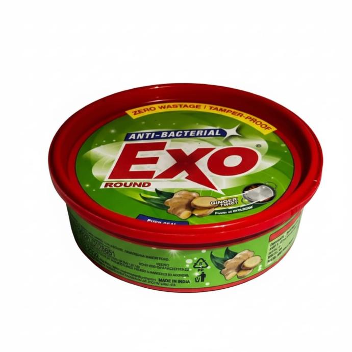 Exo round ginger dishwash bar 200 gm