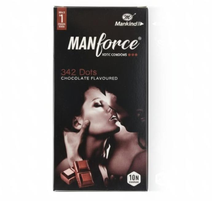 Manforce Chocolate Flavoured Condoms J