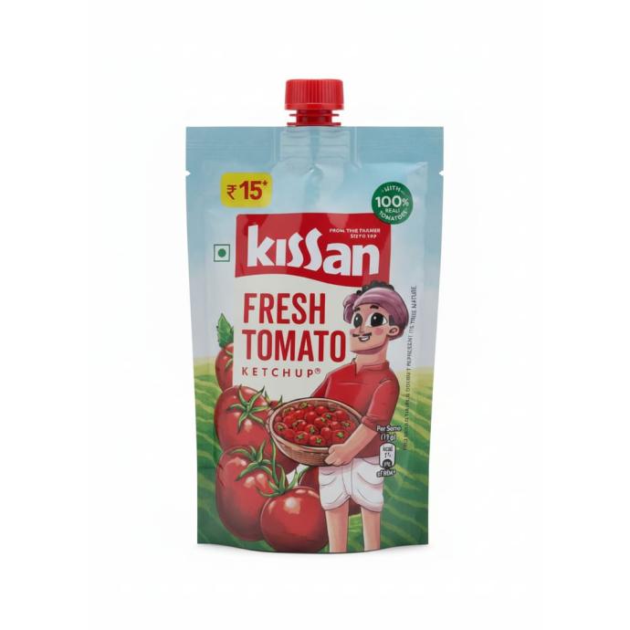Kissan fresh tomato sauce 90 GM packet