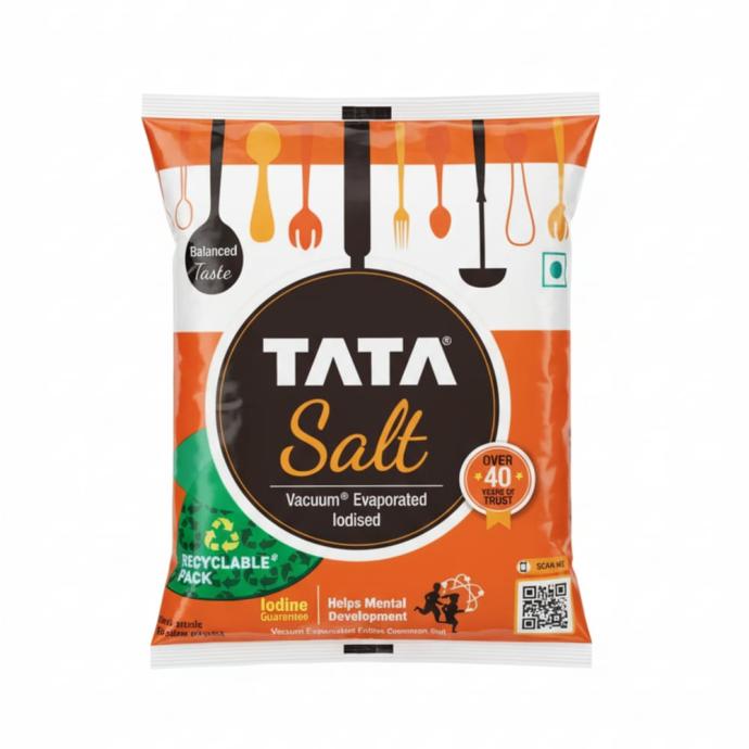 Tata fine salt 1kg packet