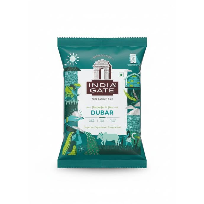 India gate basanti rice 1 kg packet