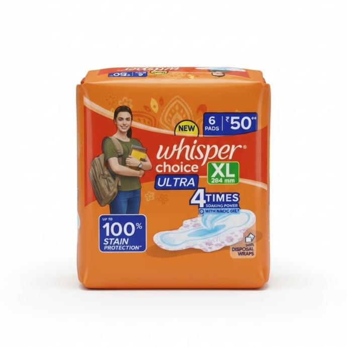 Whisper Choice Ultra Sanitary Pads