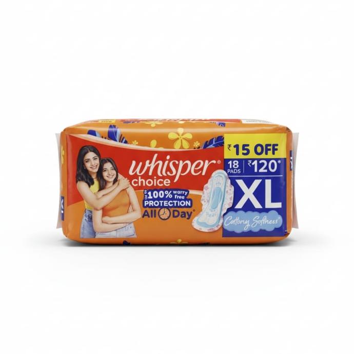 Whisper Choice  All  Day Sanitary Pads