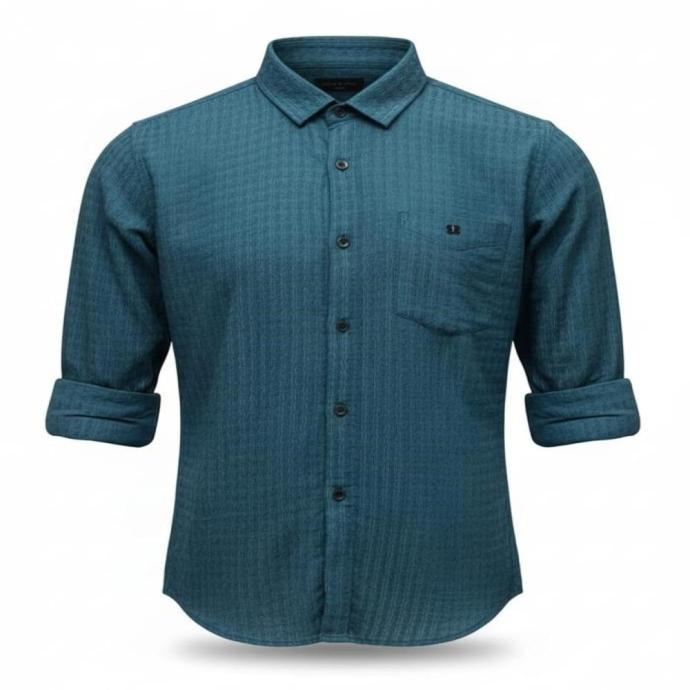 Fighter Mens Trendy Blue Half Sleeve TShirt Stylish Comfortable J