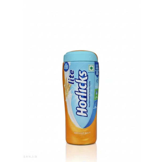 Horlicks Lite Health  Nutrition Drink For AdultsHigh Protein  Nutrients For Immunity No Added Sugar Regular Malt