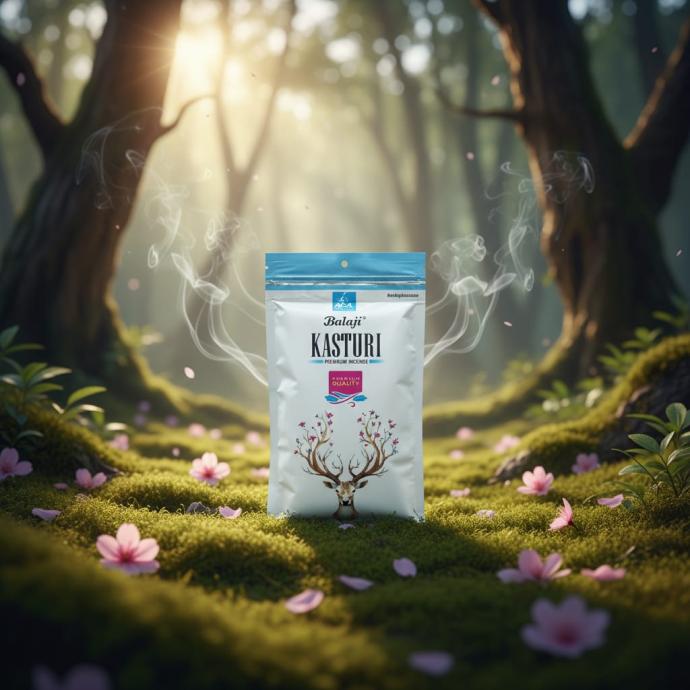 Balaji Phool Champa premium incense sticks with scent of flower champa ,perfect for daily prayers, 110 gm pack of 1