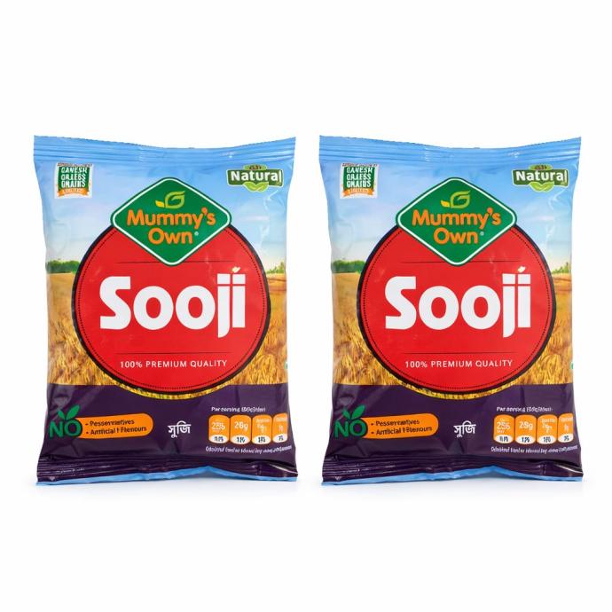 ganesh mummy own all natural,100  premium quality, 200 gm pack of 2