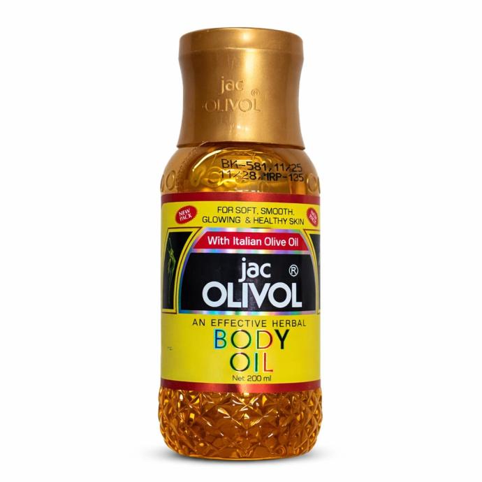 Jac olivol body oil perfect for soft, smooth,glowing, healthy skin ,200 ml pack of 1