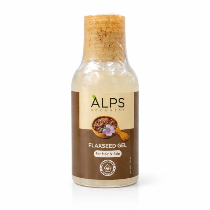 Alps Goodness Flaxseed Gel 100ml Pack of 3 I For Hair  Skin I FrizzControl  Smoothening I Moisture Rich I Soft Long Hair