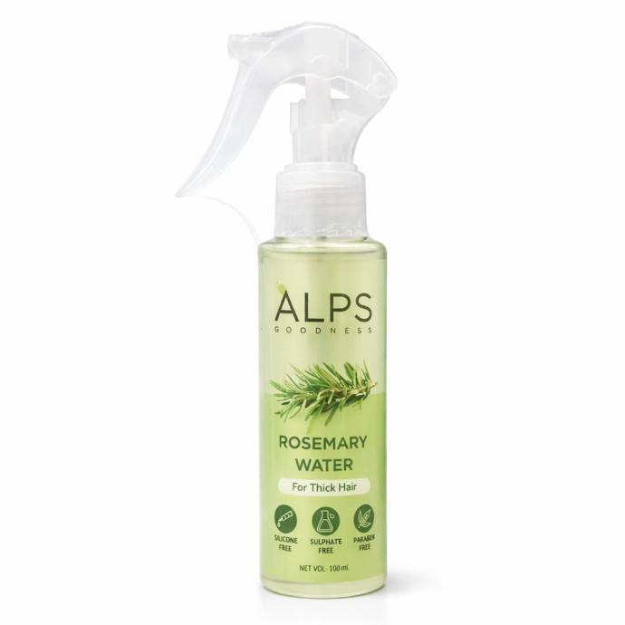 Alps Goodness Rosemary Water Spray For Hair Growth 100 ml  Hair Spray for Regrowth  Rosemary Mist  Adds Shine  Helps Reduce Hairfall  Strengthens Hair  Suitable For All Hair Types 