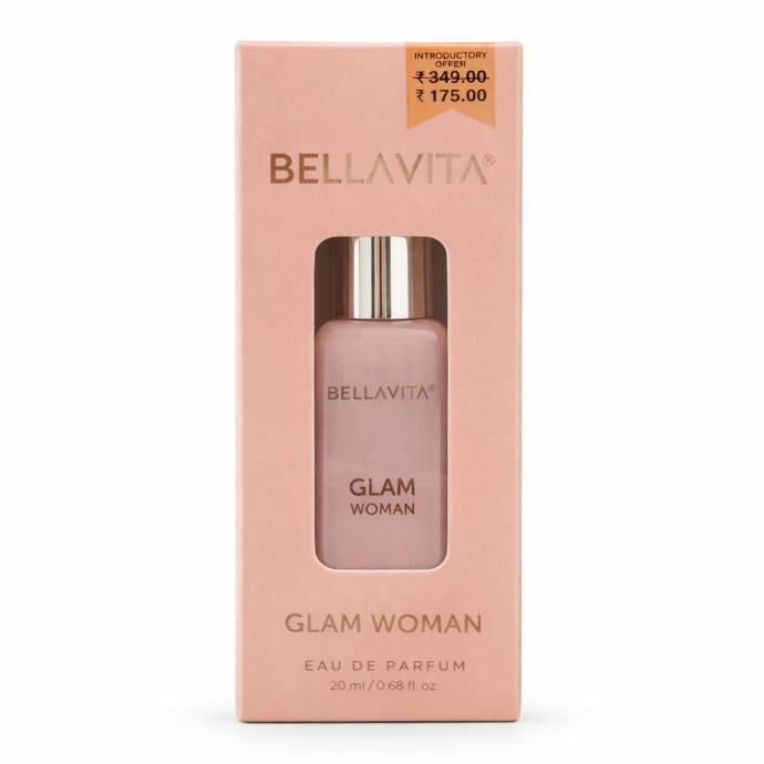 Bellavita organic glam women Eau De parfum  20 ml pack of 1