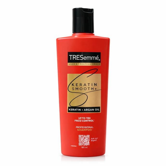 TRESemme keratin smooth shampoo for straight and shiny hair 180 ml pack of 1
