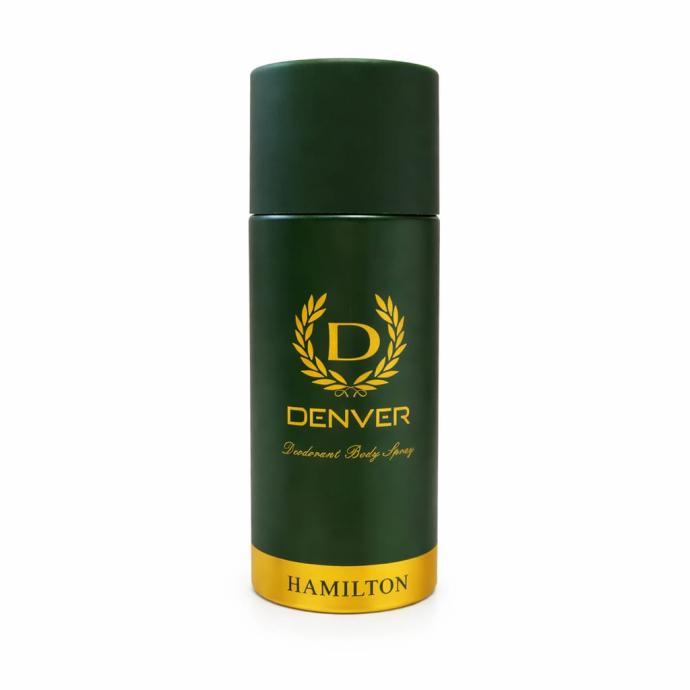 Denver Hamilton deodorant spray for men provies 24 hour odor protection deodorant spray for men 150 ml x1