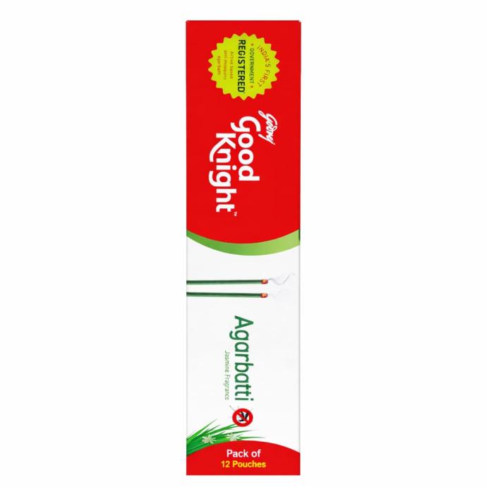 Good Knight Goodknight AntiMosquito Agarbatti  India'S First Government Registered Active Based AntiMosquito Agarbatti Pack Of 12 Pouches  Pack Of 10 Sticks Per Pouch