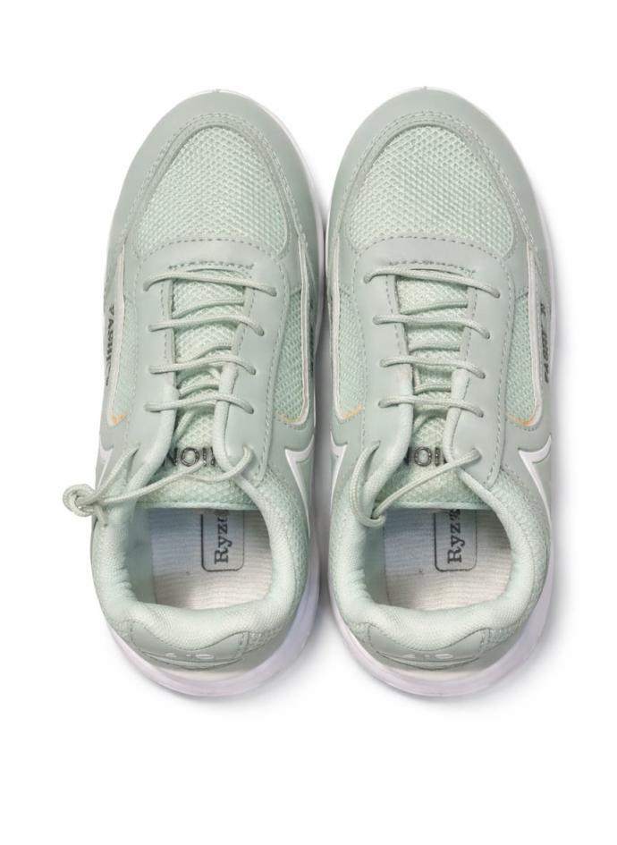 Casual Shoes for WomenSneakers For WomenSports Shoes for Women Running Shoes for WomenMemory Foam Insole Walking Shoes For Women, Pista Green  White