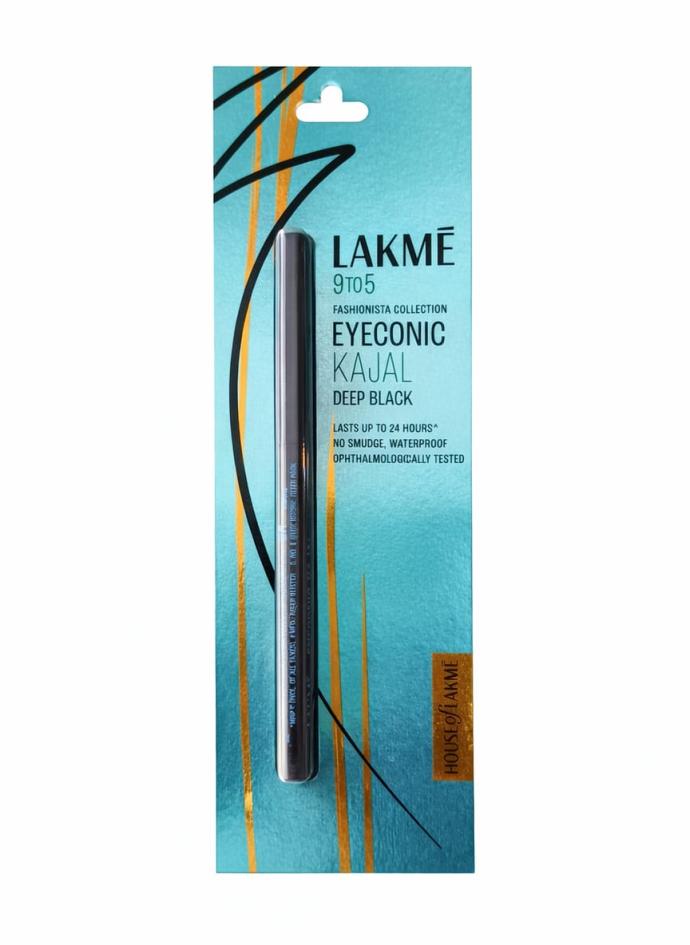 Lakme eyeconic kajal deep black pack of 1