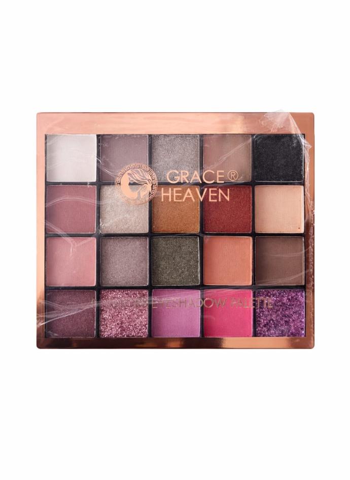 Premium quality 20 Color Eyeshadow Palette, Matte and Shimmer Shades, Nude Pink Glitter Makeup Collection with Metallic and Natural Tones