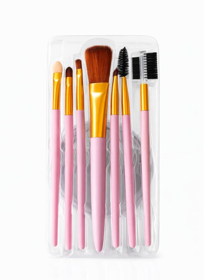 8 Set Of Professional Makeup Brush Soft Synthetic Bristles  Face, Foundation, Blush, Eyeshadow, Eyebrow  Lip Brushes for Women Purple