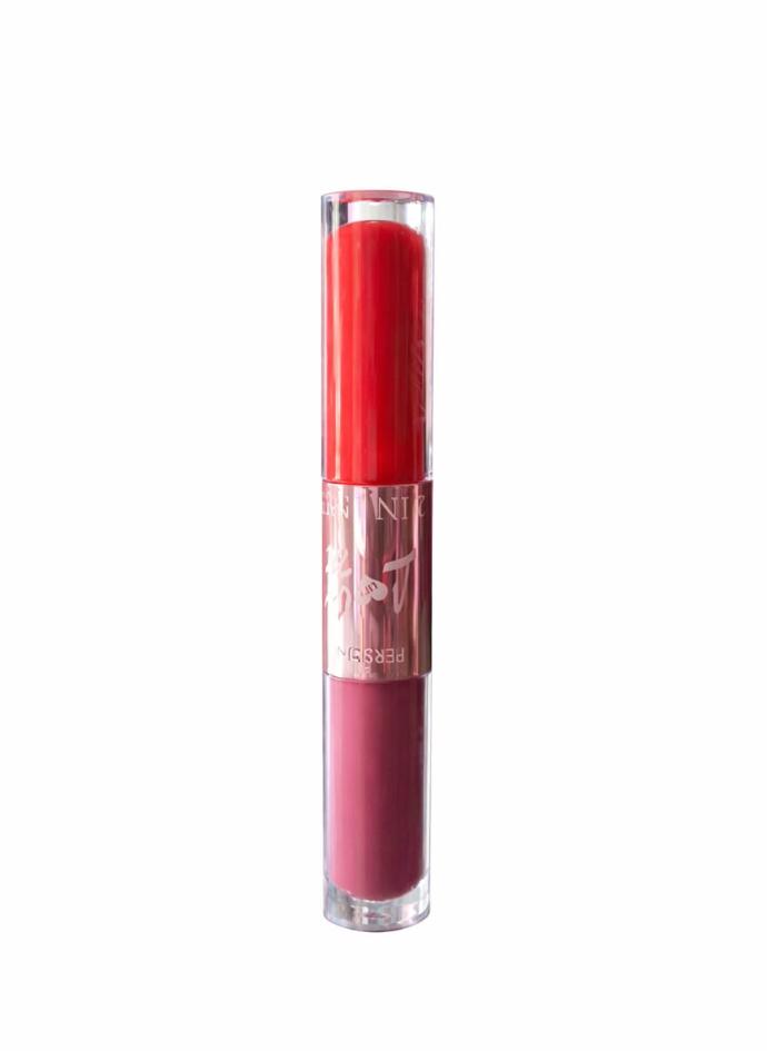 Personi 2in1 Matte Lipstick  Bright Red  Deep Pink